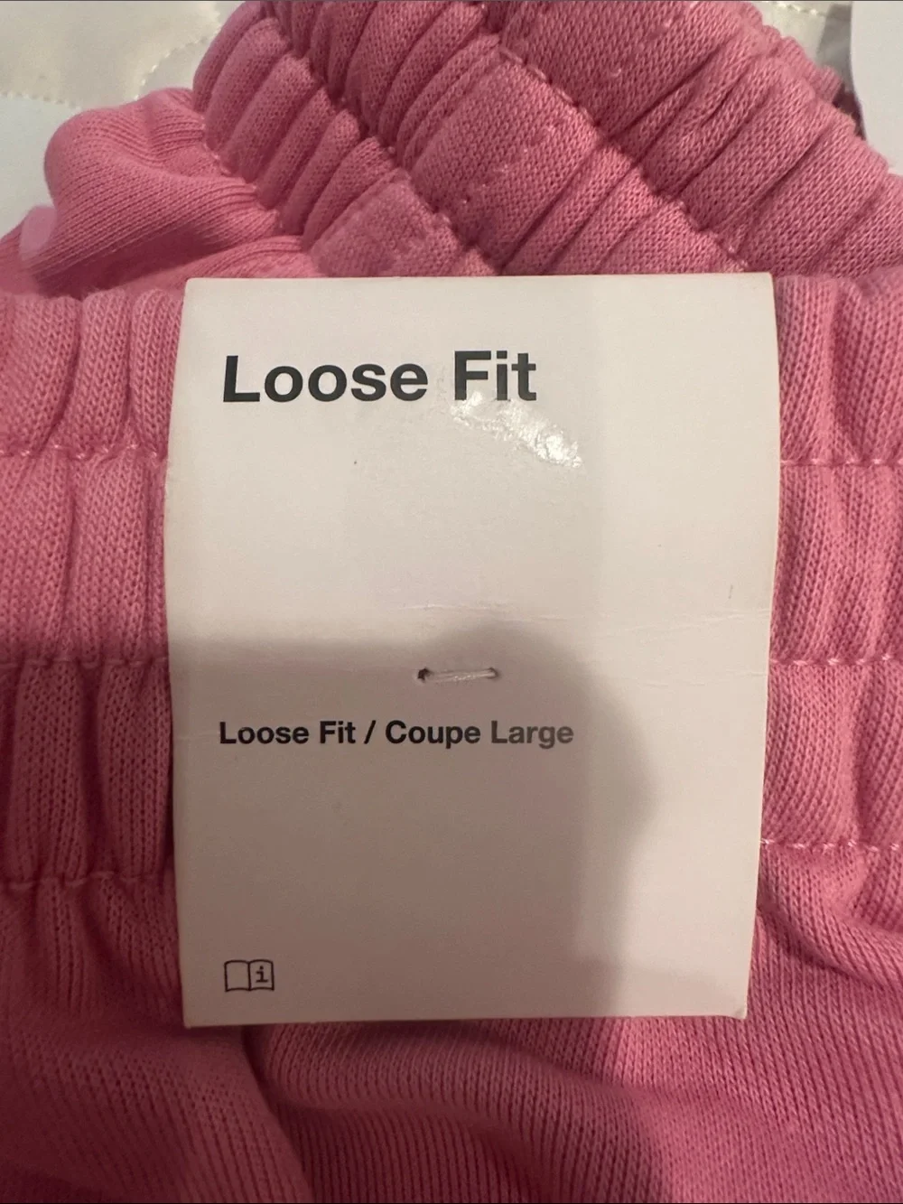 Nike Girls Pink Fleece Joggers with White Logo